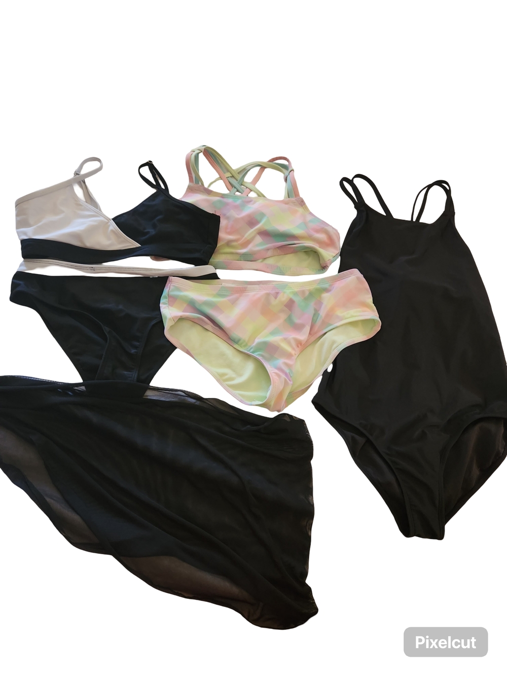 Girls Lot Of Swim Suits